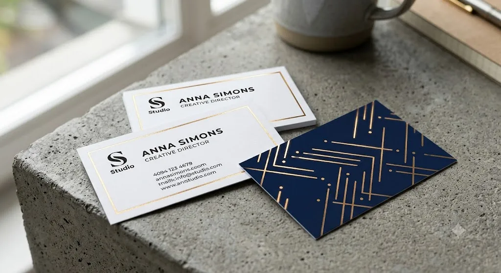 Foil Business Cards