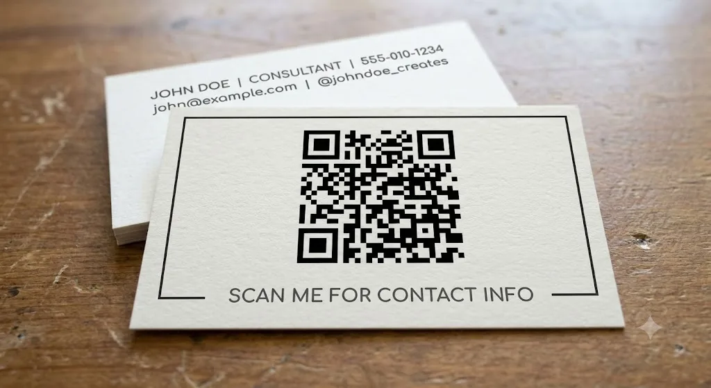 QR Code Business Cards